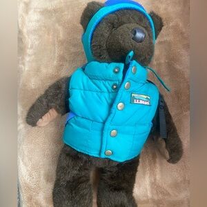 Vintage 1980’s LLBean Brown Plush Bear